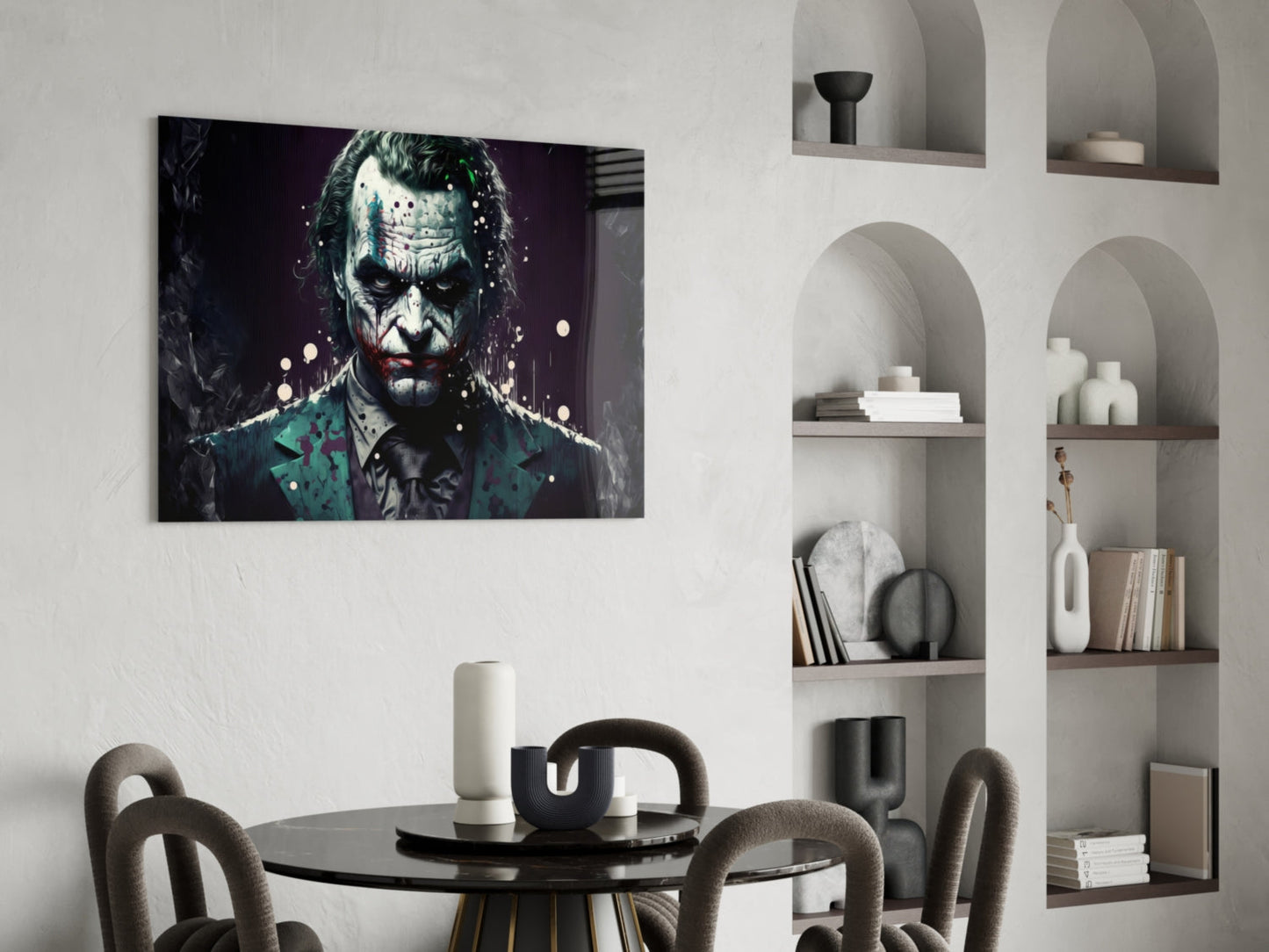 Joker Glass Wall Art  || Designer Collection