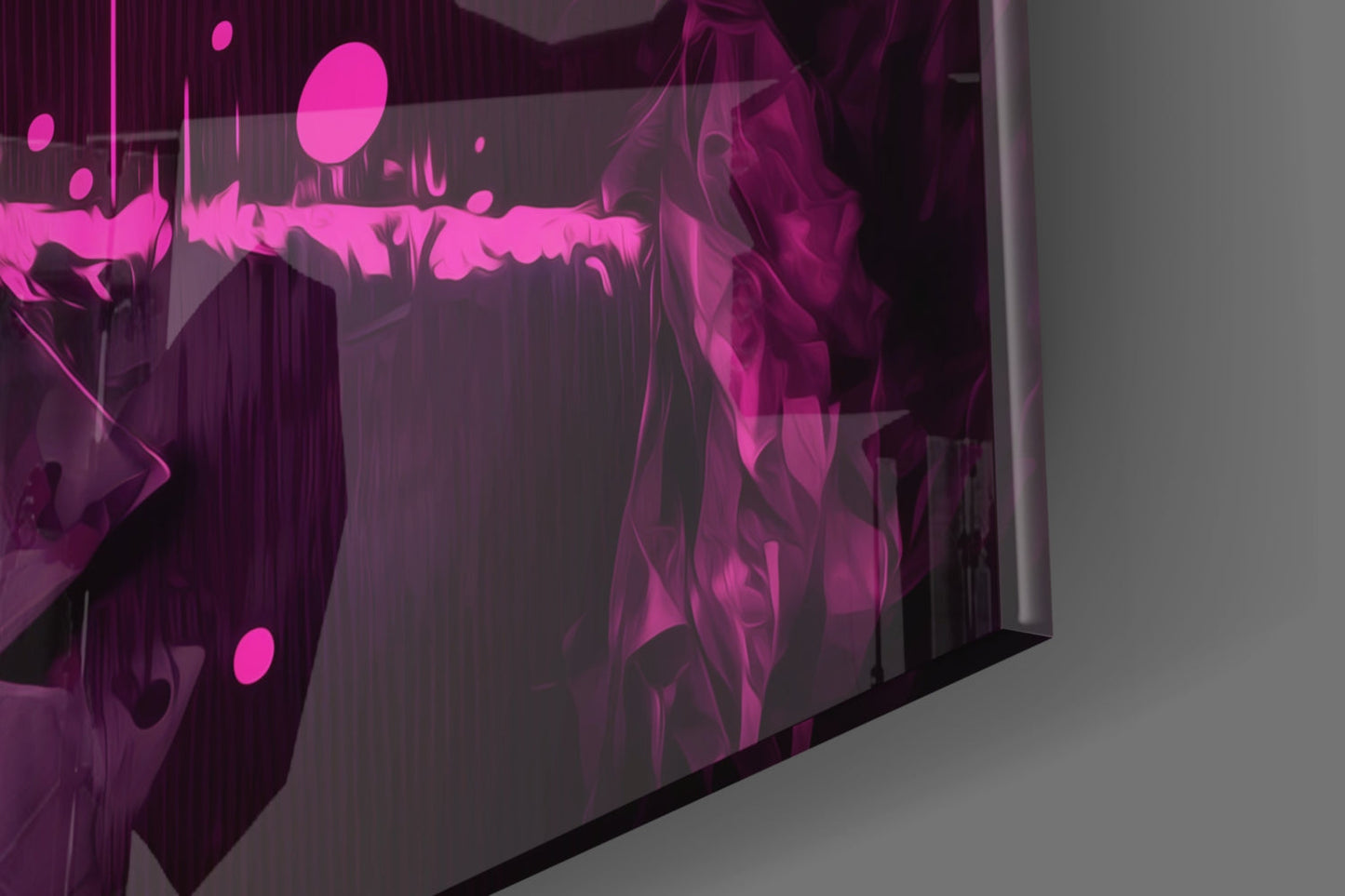 Joker Glass Wall Art  || Designer Collection
