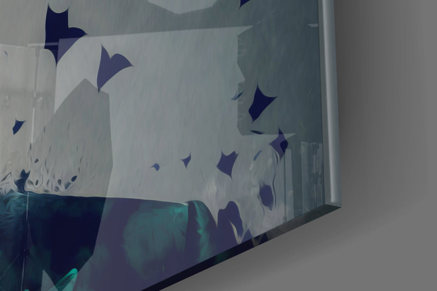 Joker Glass Wall Art  || Designer Collection