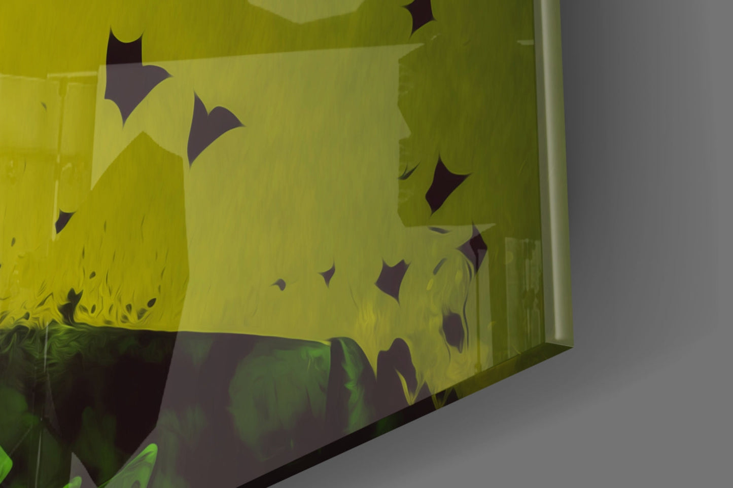 Joker Glass Wall Art  || Designer Collection