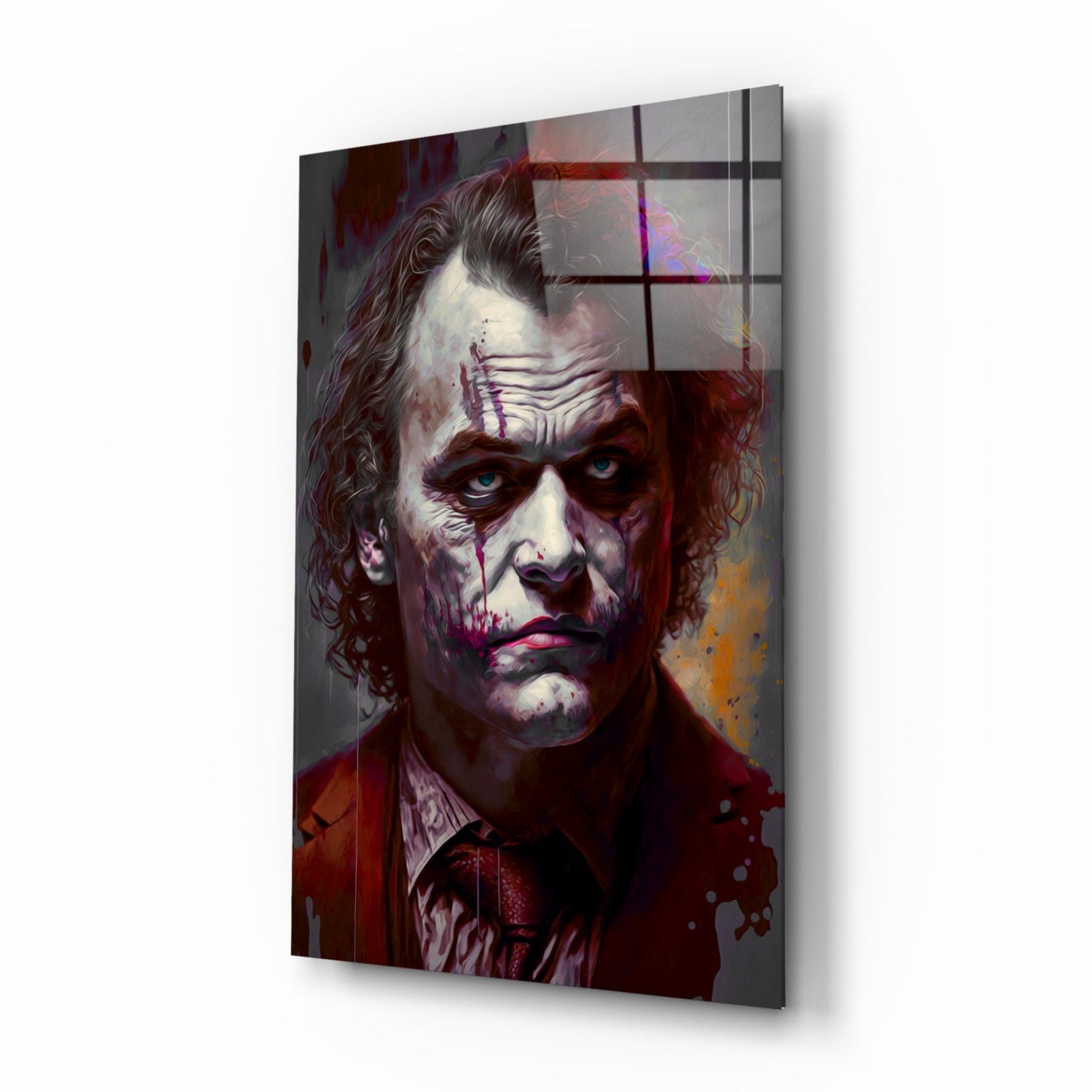Joker Glass Wall Art  || Designer Collection