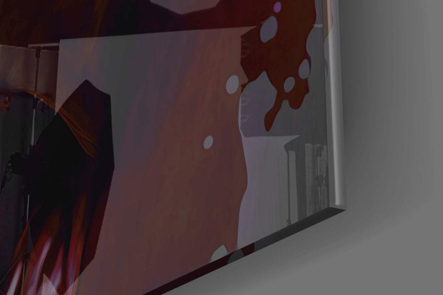 Joker Glass Wall Art  || Designer Collection
