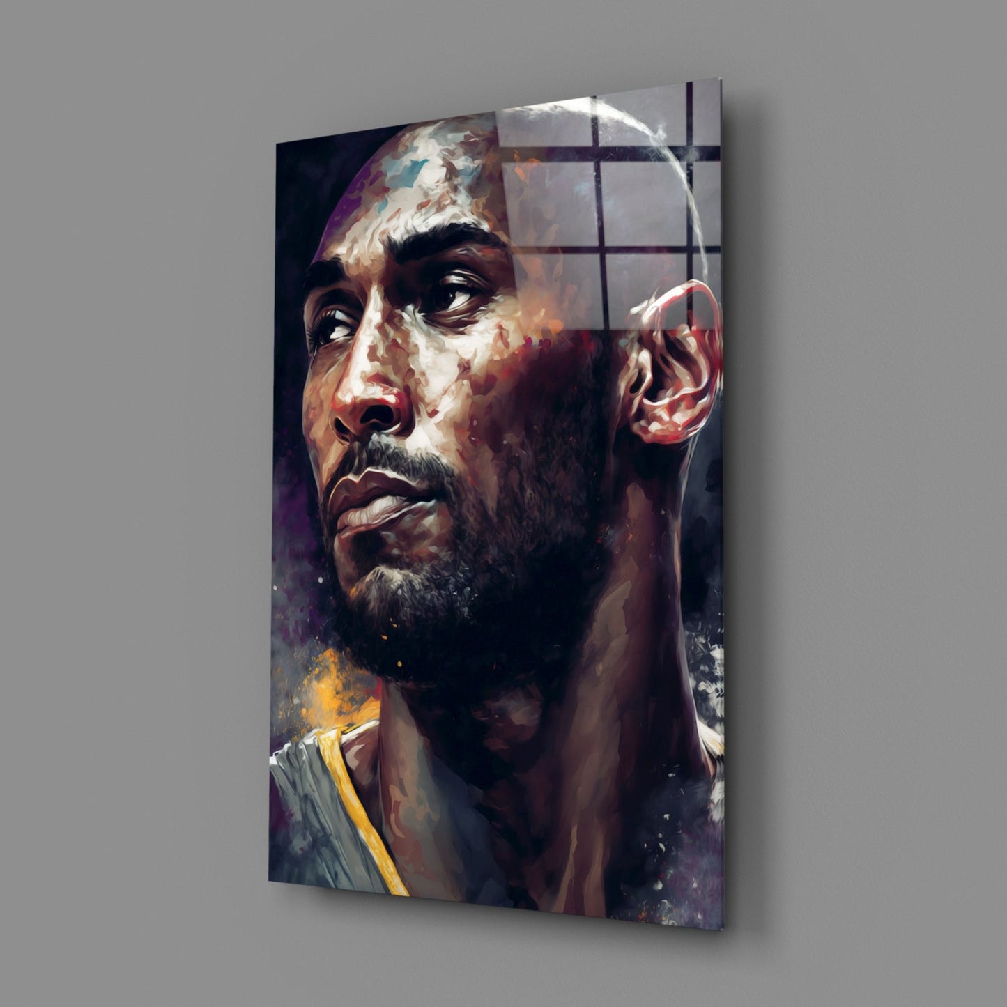Kobe Bryant Glass Wall Art  || Designer Collection-1