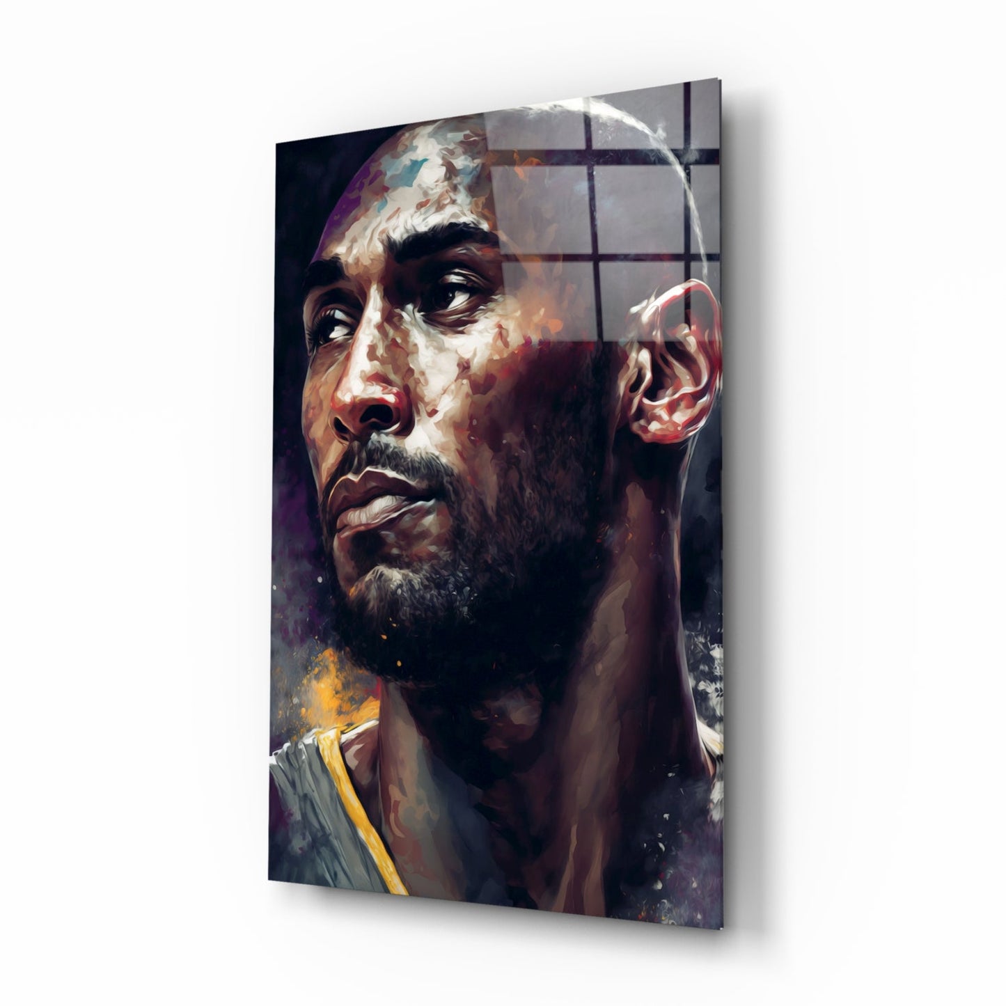 Kobe Bryant Glass Wall Art  || Designer Collection-0