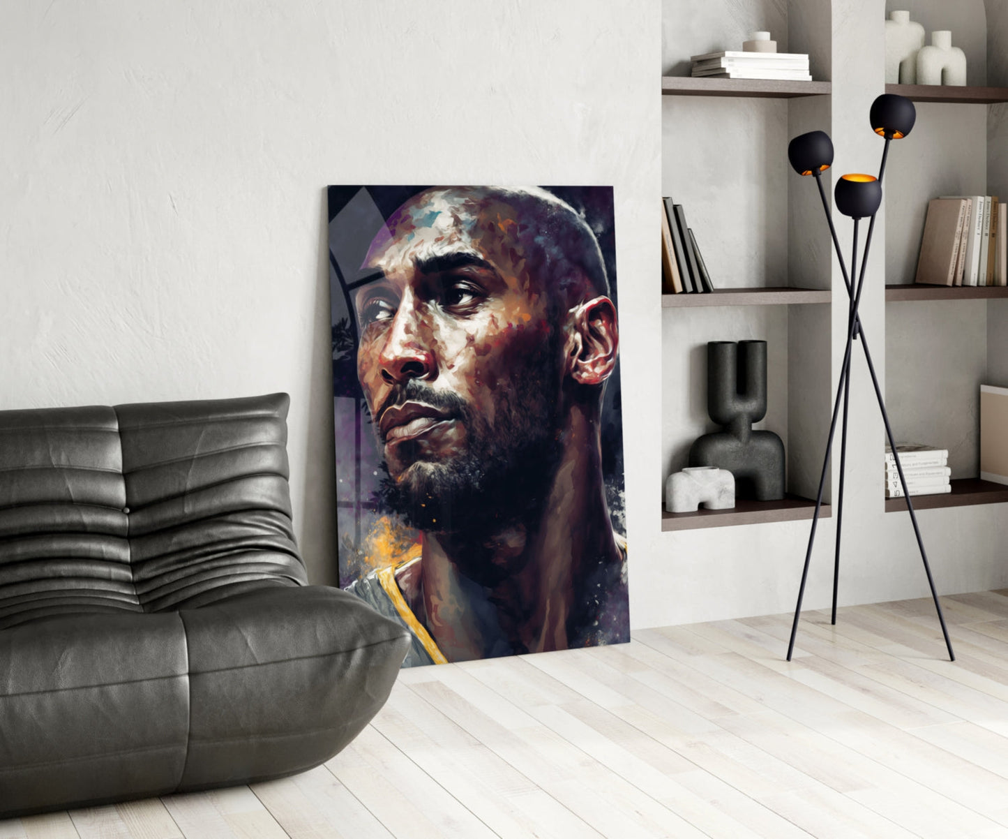 Kobe Bryant Glass Wall Art  || Designer Collection-4