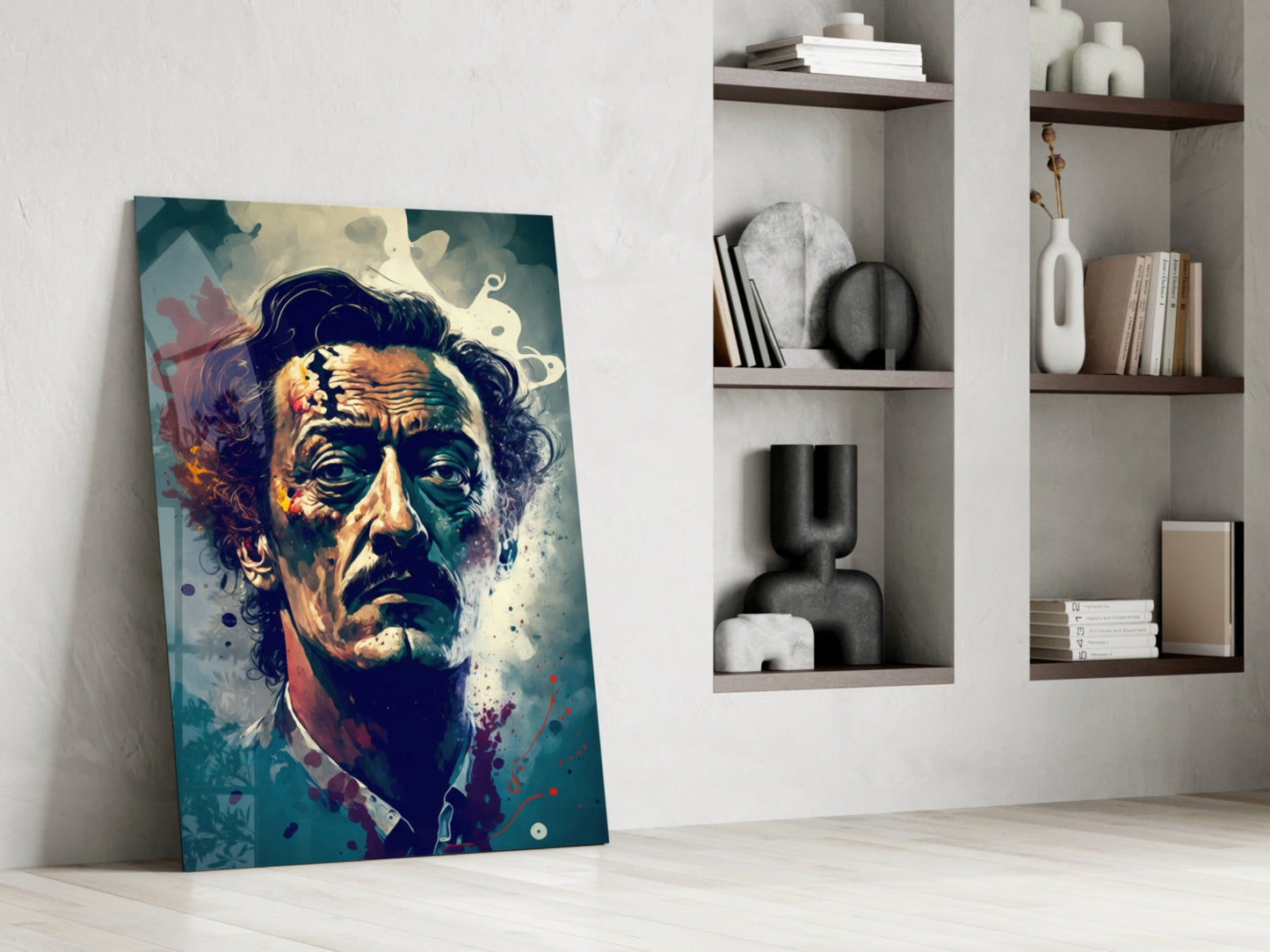 Salvador Dali Glass Wall Art  || Designer Collection