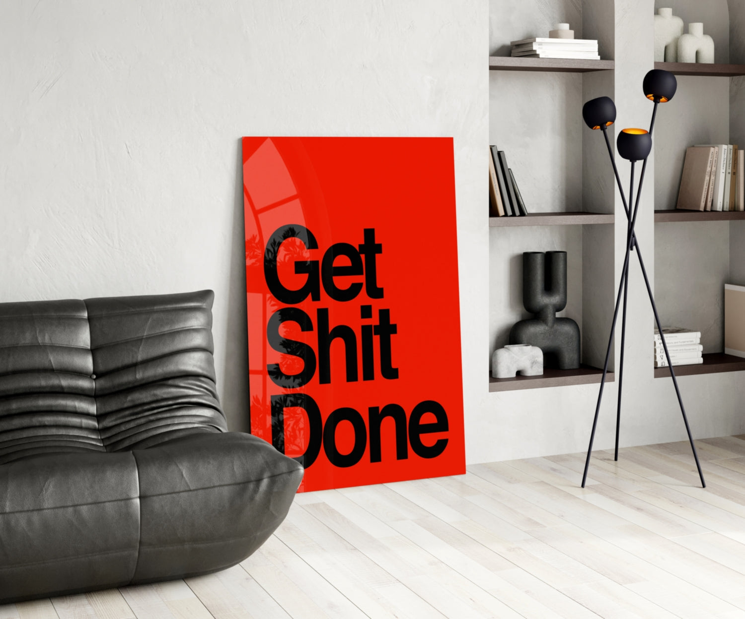 Get Shit Done Glass Wall Art  || Designer Collection-4