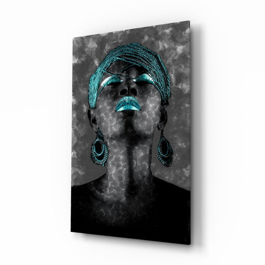 Women Glass Wall Art || Designers Collection-0