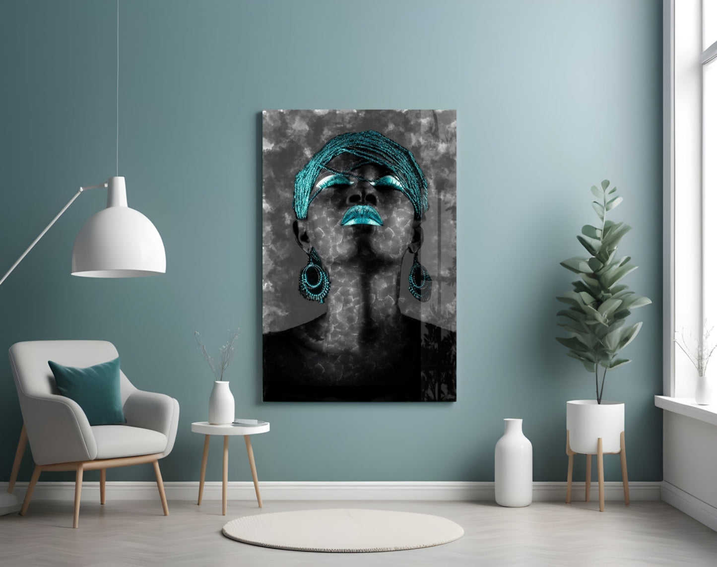 Women Glass Wall Art || Designers Collection-3