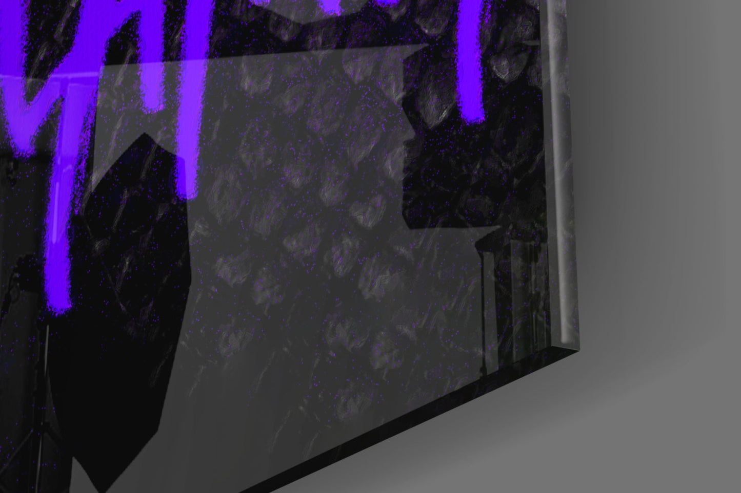 Kobe Bryant, Black Mamba Glass Wall Art || Designer Collection