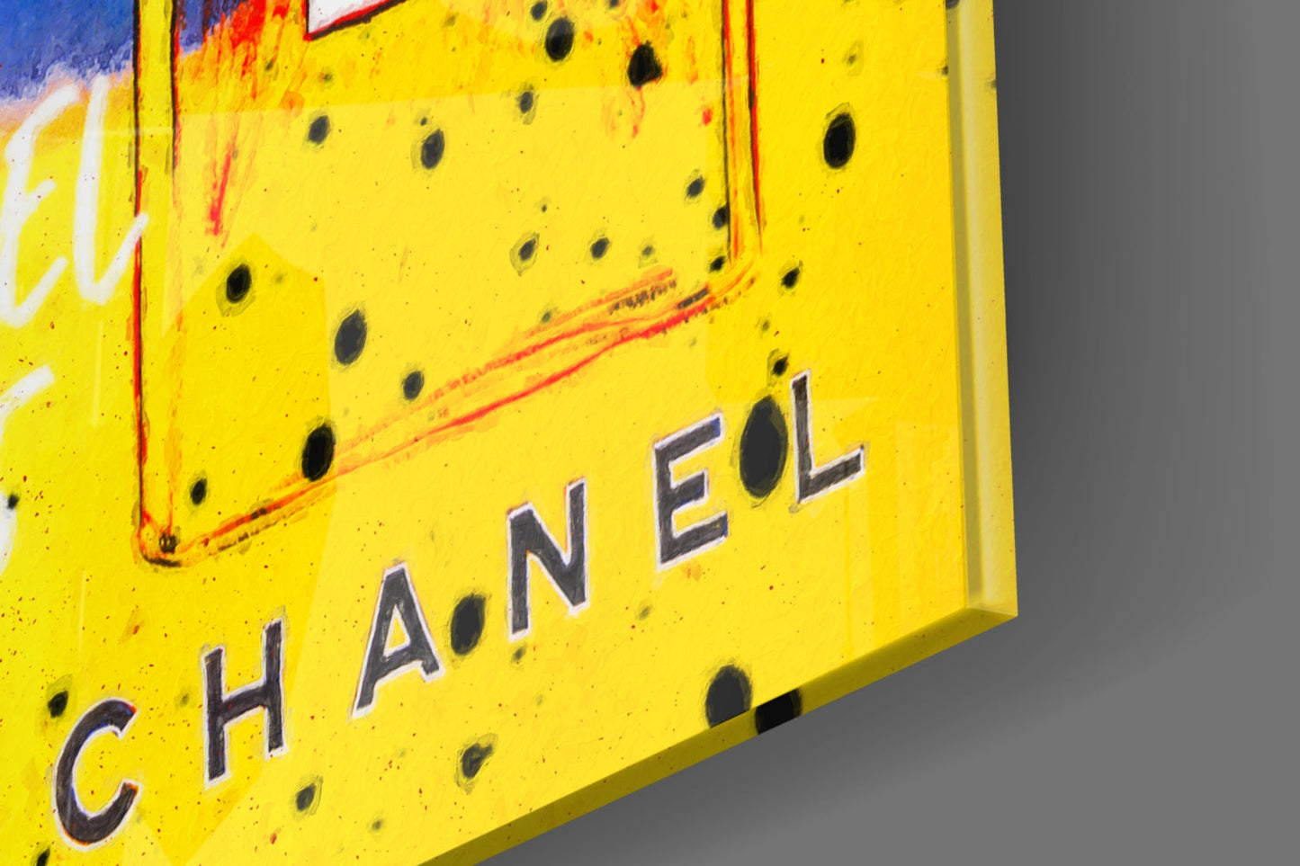 Andy Warhol and Chanel Glass Wall Art || Designer Collection