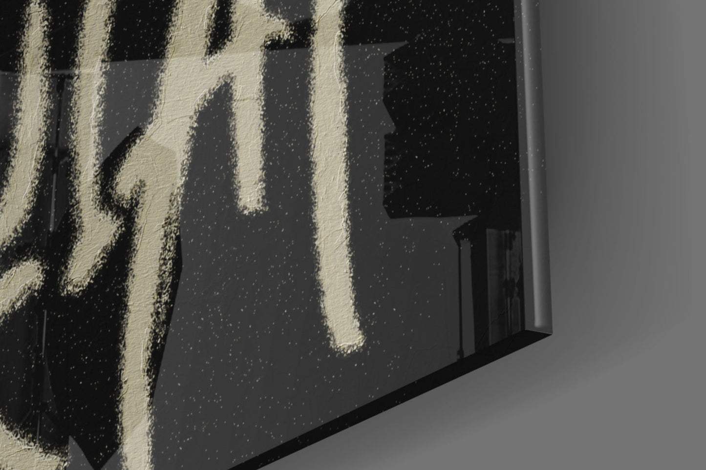 Banksy Basquiat Glass Wall Art || Designer Collection