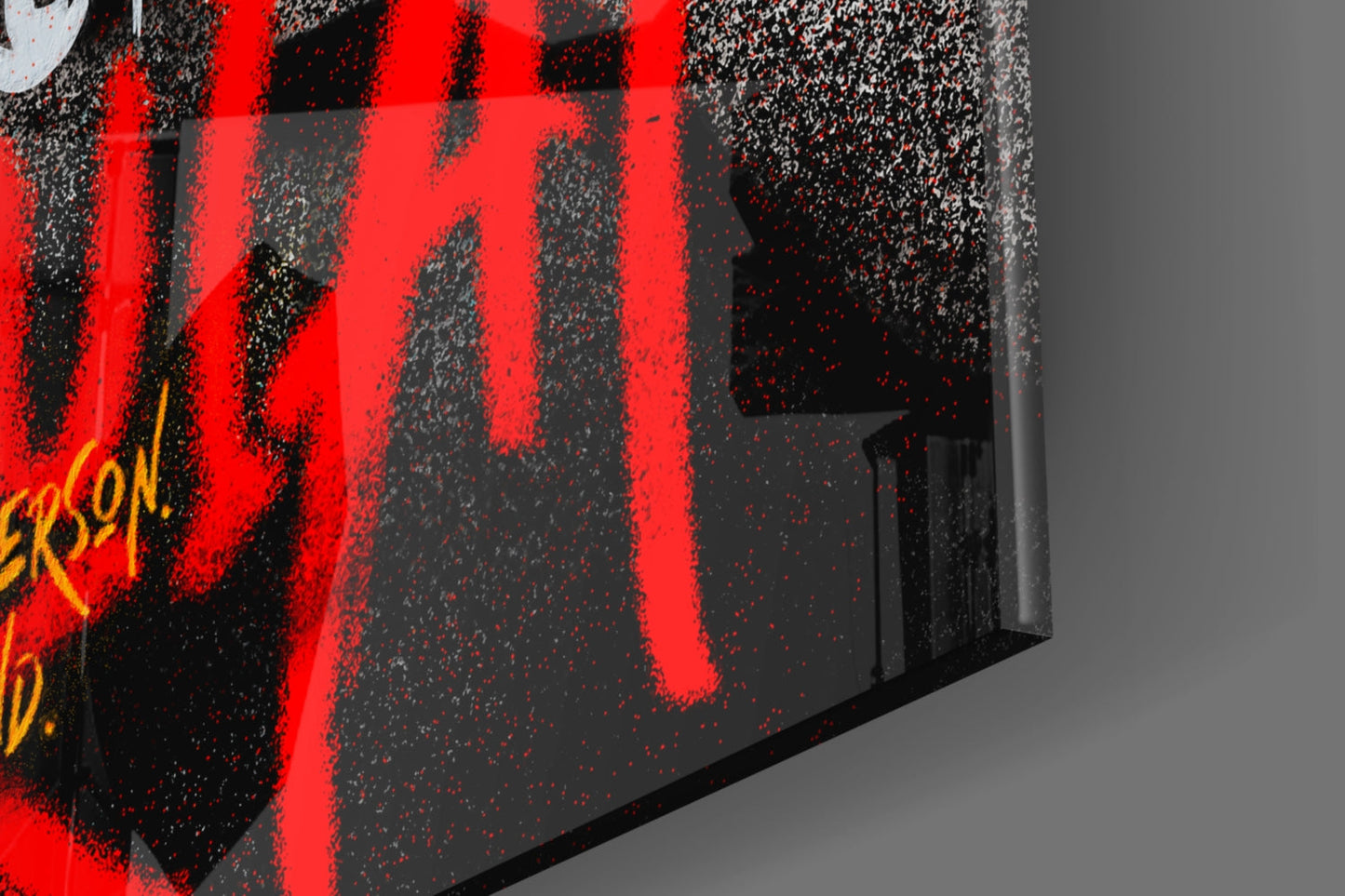 Jean-Michel Basquiat Glass Wall Art || Designer Collection