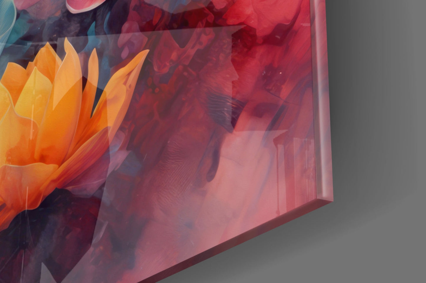 Buddha Glass Wall Art || Designer Collection