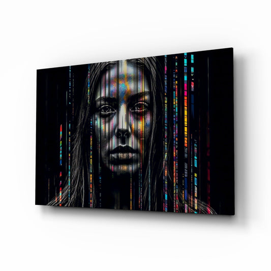 Color Stream Glass Wall Art || Designers Collection-0