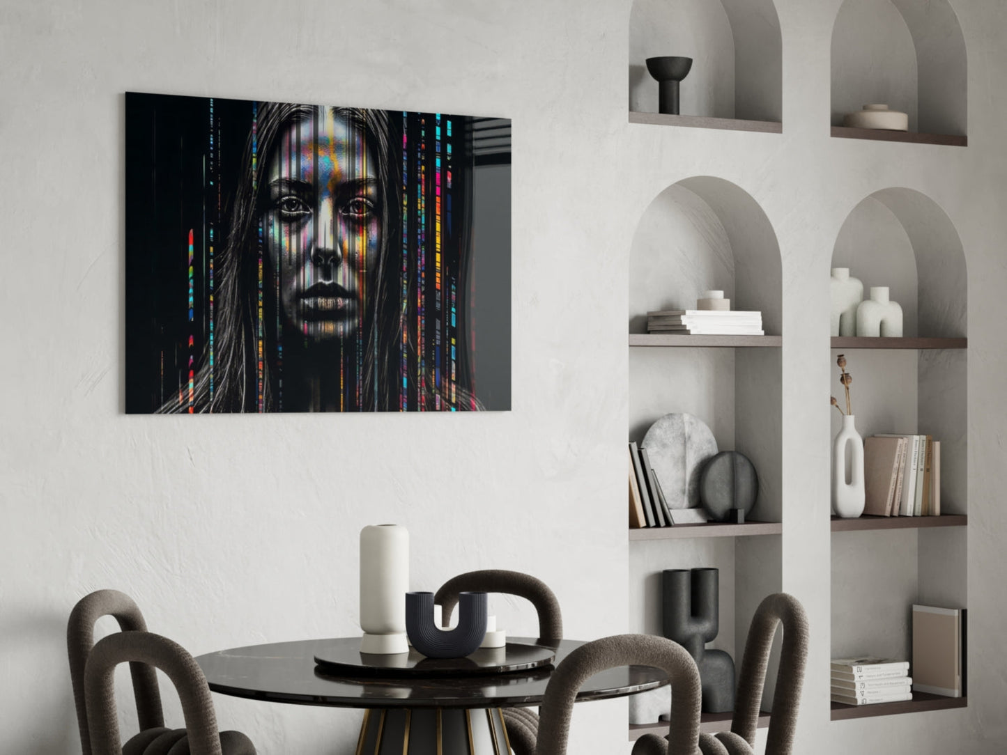 Color Stream Glass Wall Art || Designers Collection-4
