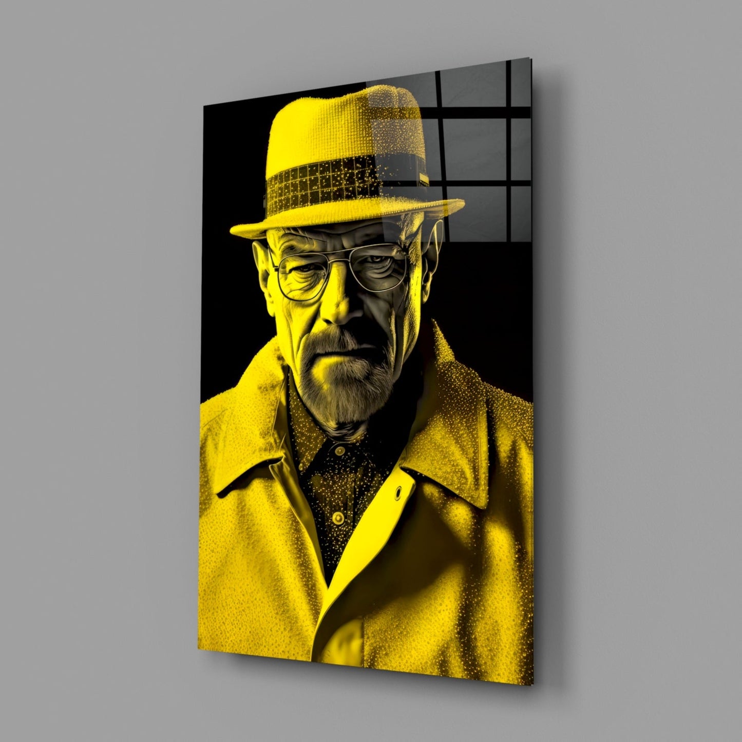 Heisenberg Glass Wall Art || Designer Collection