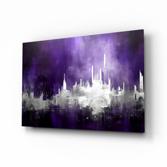 City Silhouette Glass Wall Art || Designer Collection-0