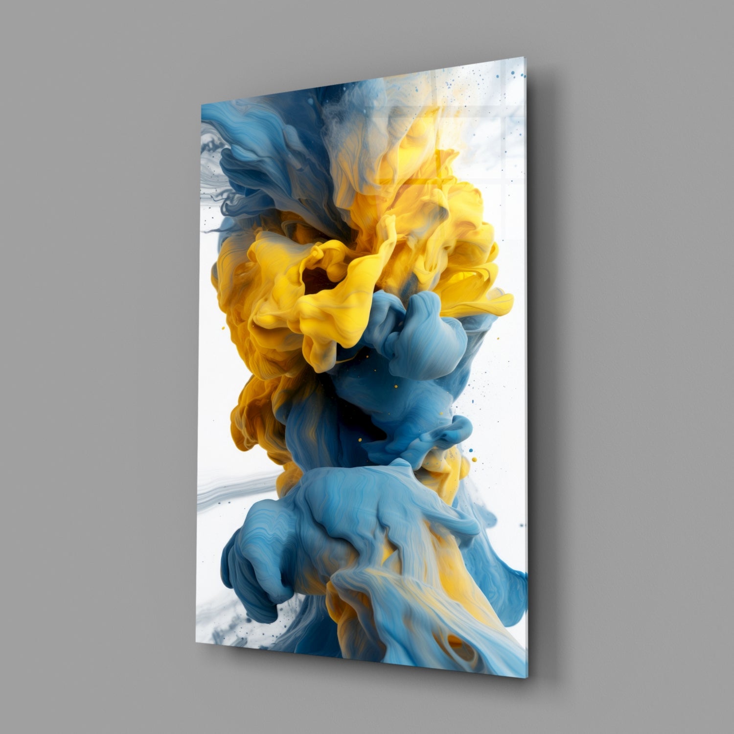 Color Explosion Glass Wall Art || Designer Collection-1