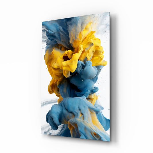 Color Explosion Glass Wall Art || Designer Collection-0