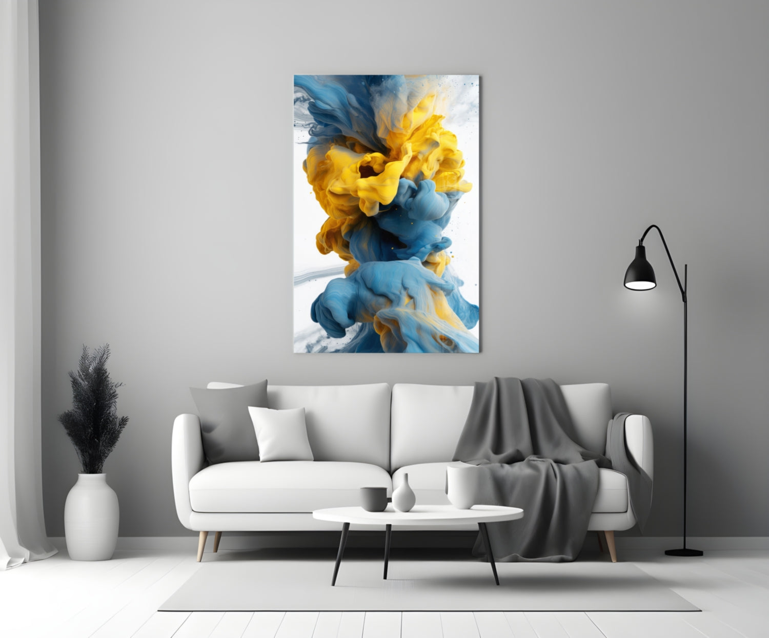 Color Explosion Glass Wall Art || Designer Collection-2