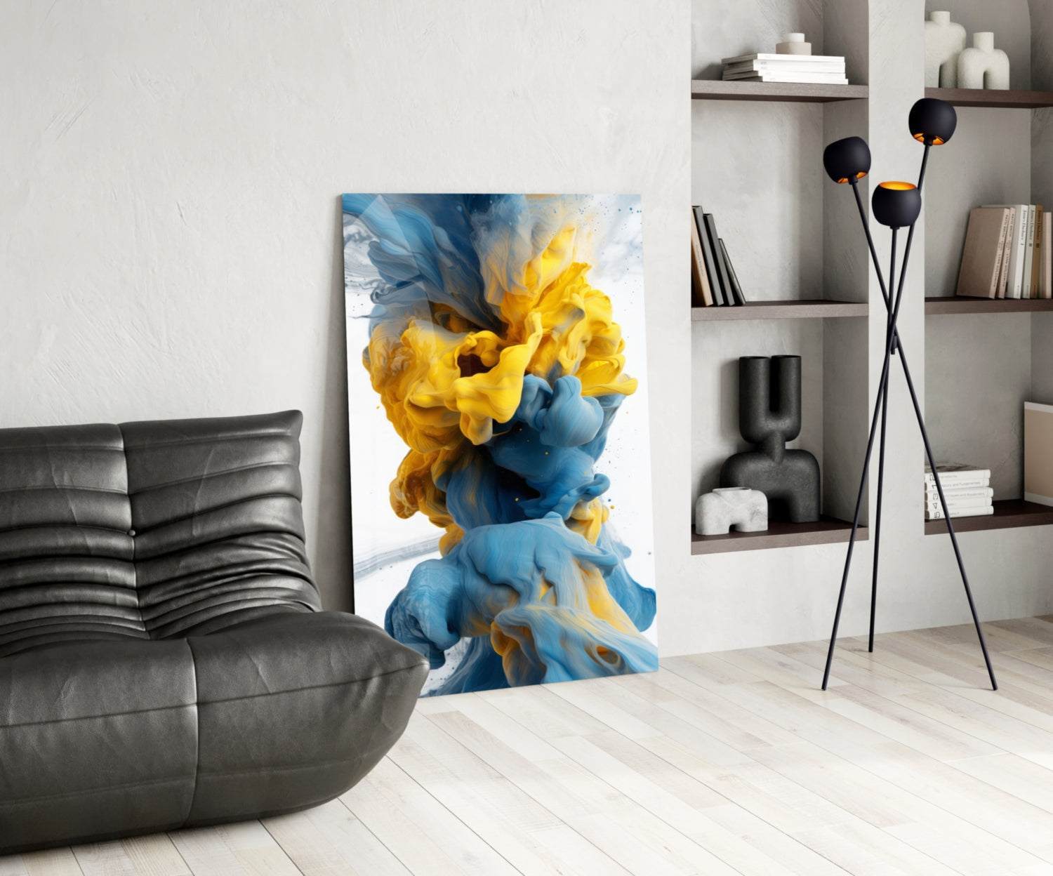 Color Explosion Glass Wall Art || Designer Collection-4