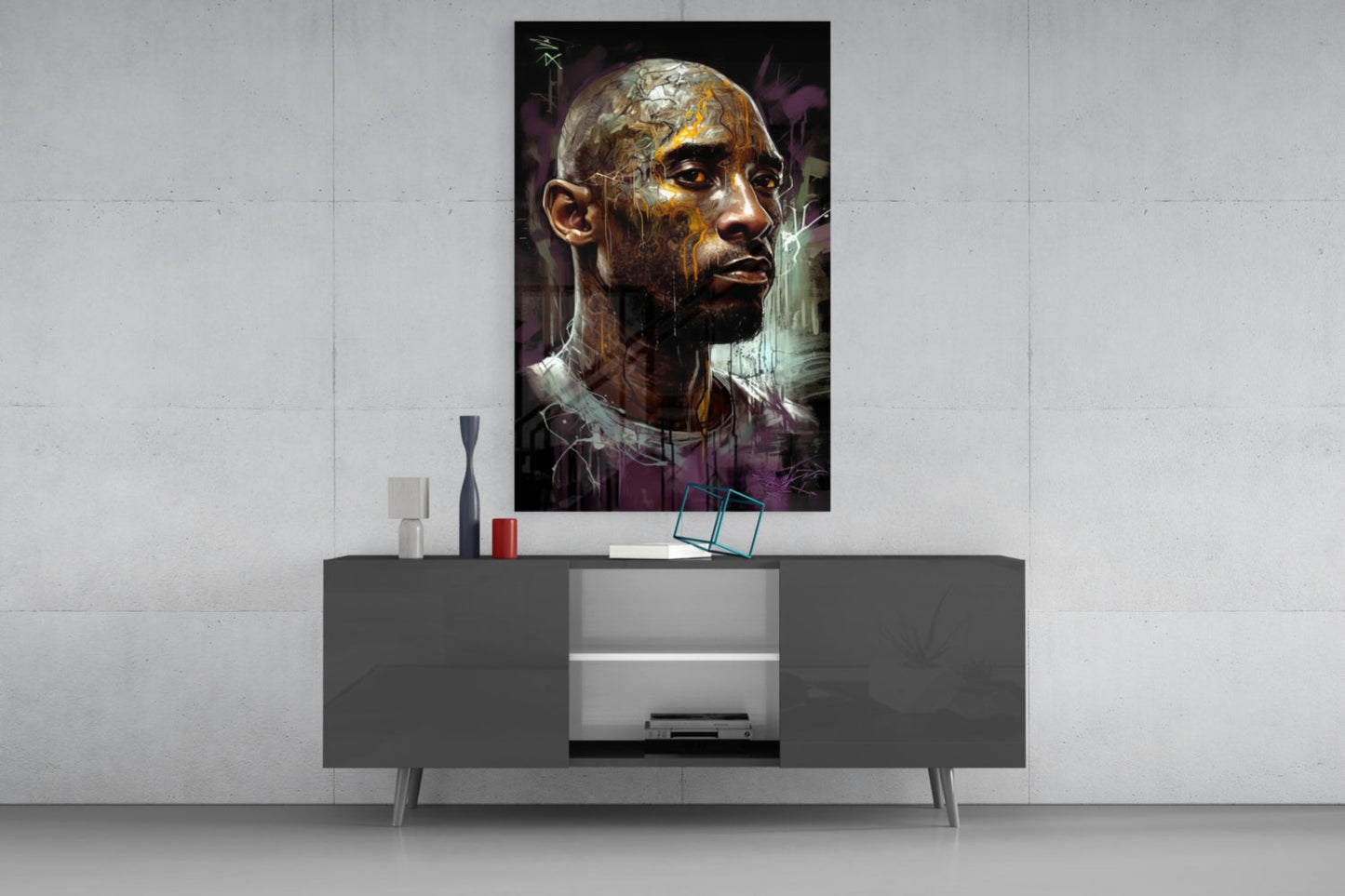 Kobe Glass Wall Art || Designer Collection