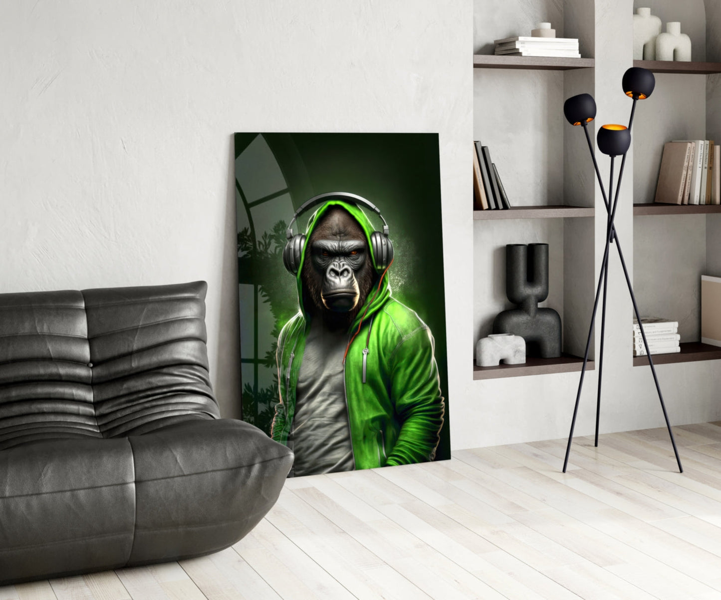 Animal Vogue Glass Wall Art|| Designer's Collection