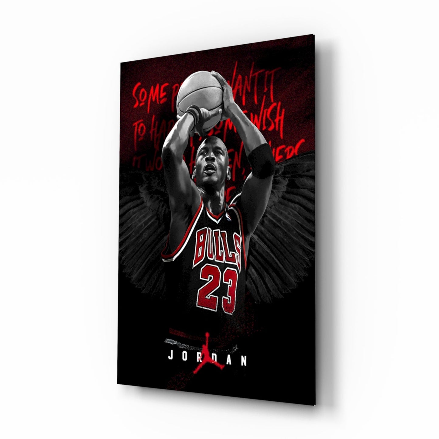 Jordan Glass Wall Art || Designer Collection