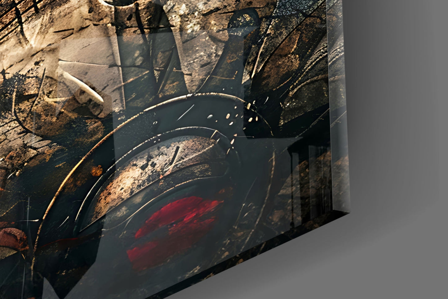 Gladiator Glass Wall Art || Designer Collection
