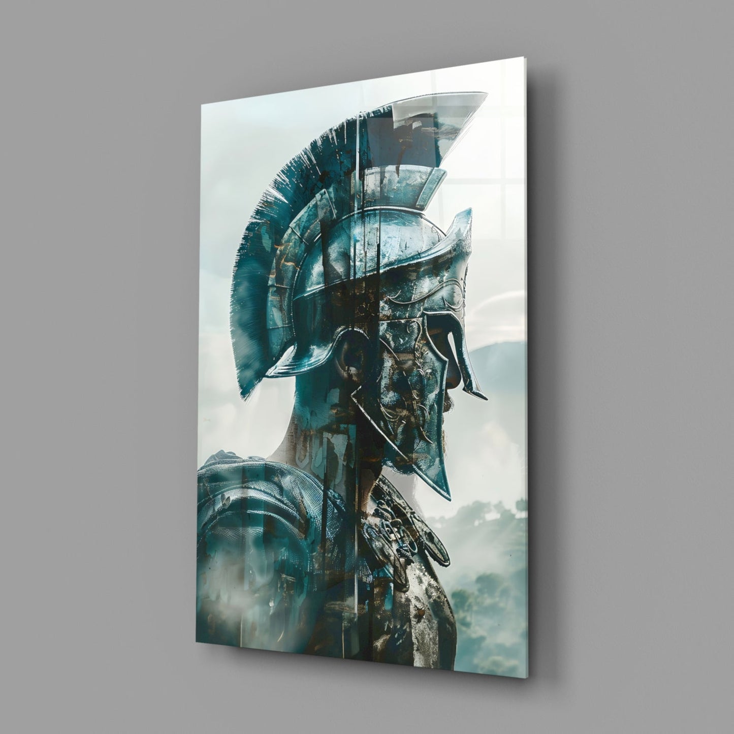 Gladiator Glass Wall Art || Designer Collection