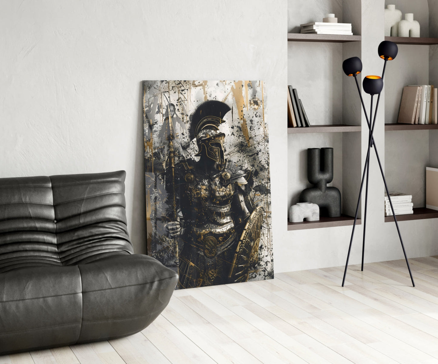 Gladiator Glass Wall Art || Designer Collection