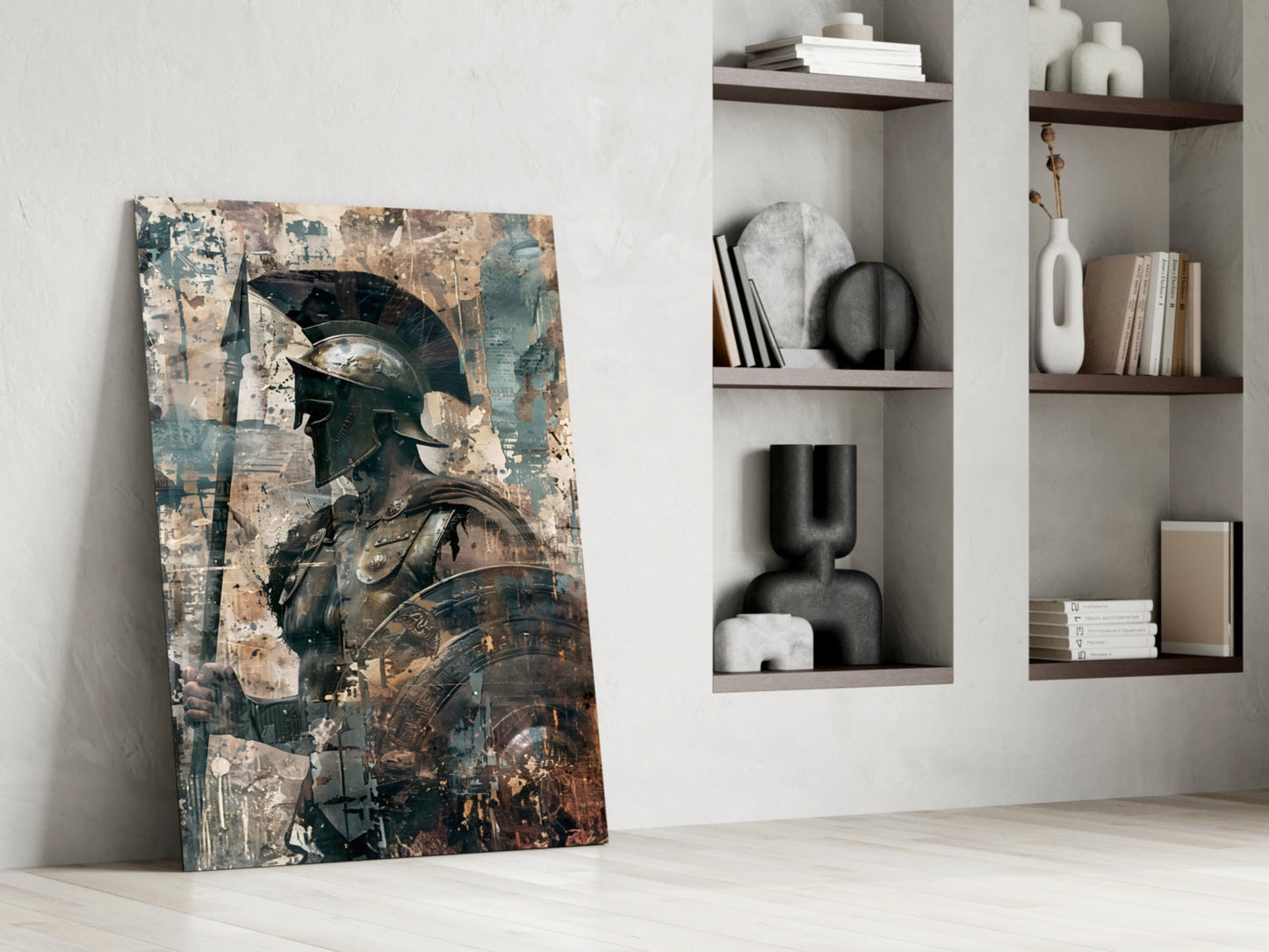 Gladiator Glass Wall Art || Designer Collection