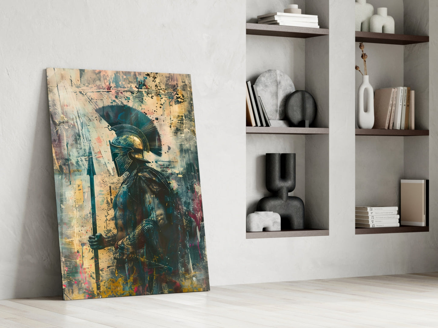 Gladiator Glass Wall Art || Designer Collection