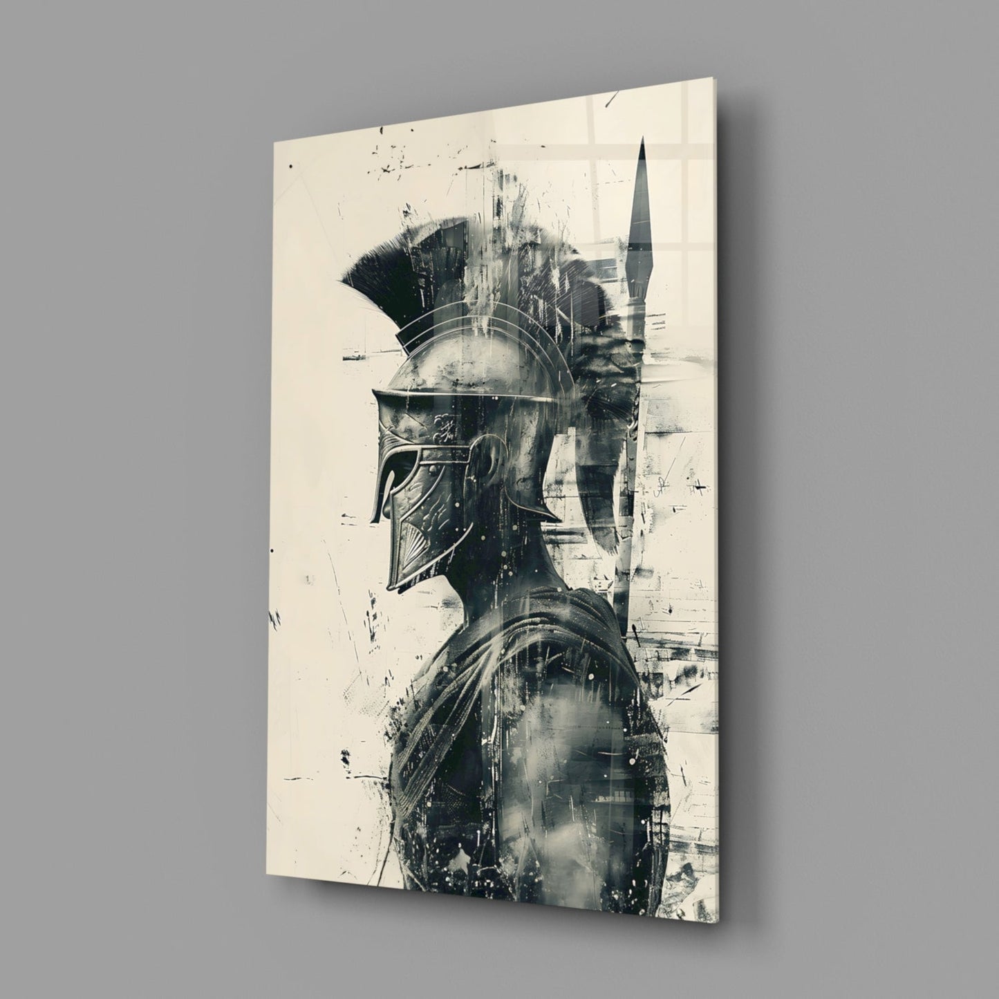 Gladiator Glass Wall Art || Designer Collection