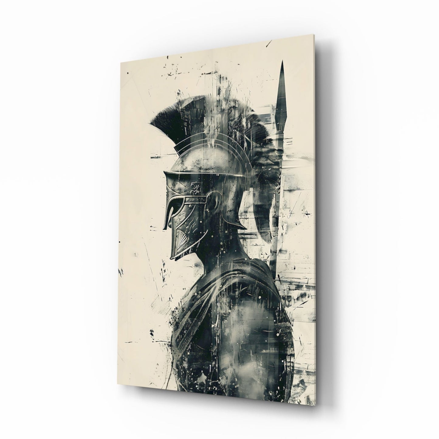 Gladiator Glass Wall Art || Designer Collection