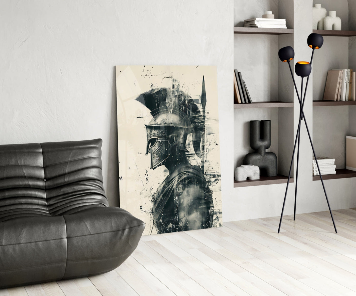 Gladiator Glass Wall Art || Designer Collection