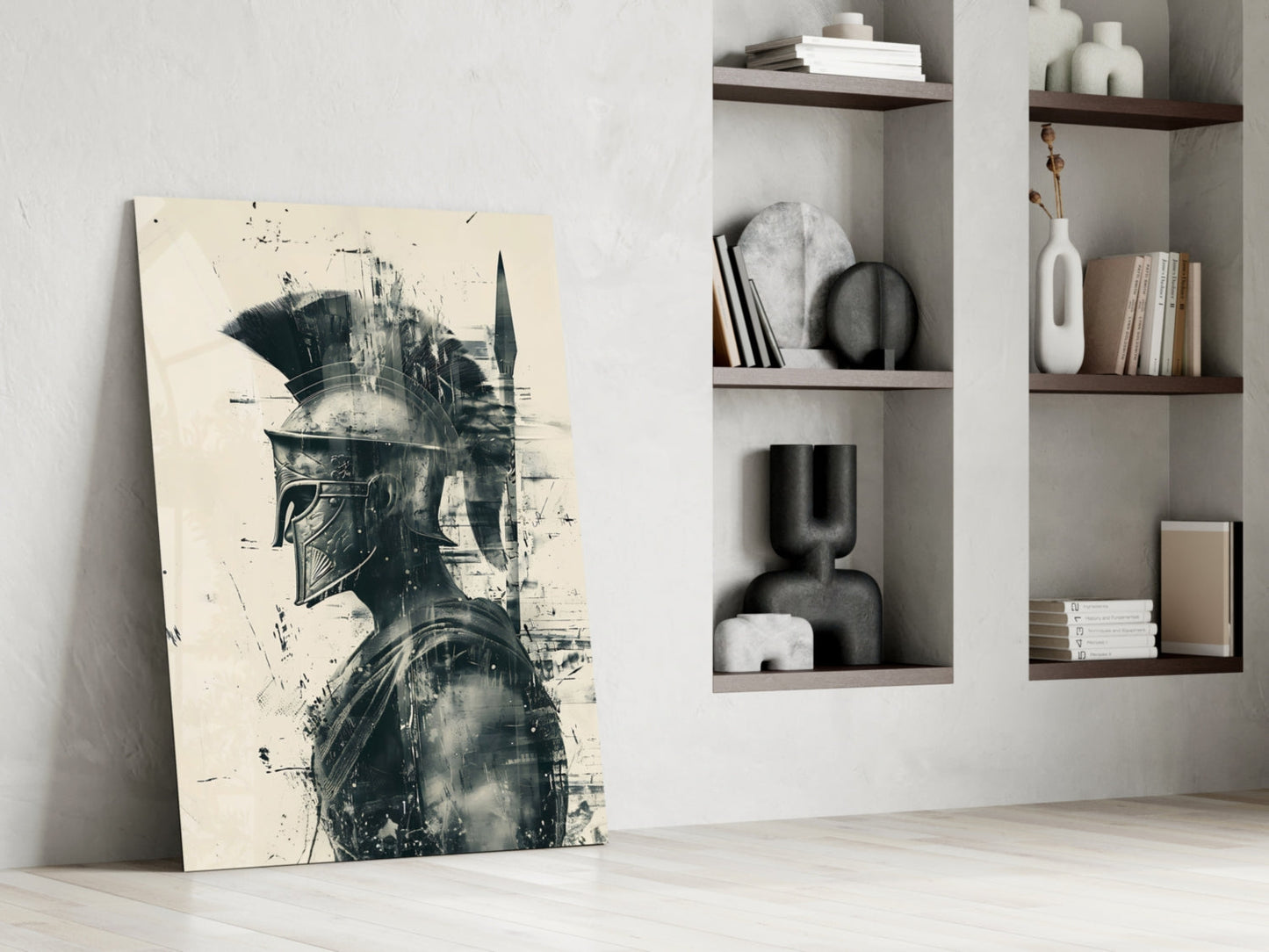 Gladiator Glass Wall Art || Designer Collection