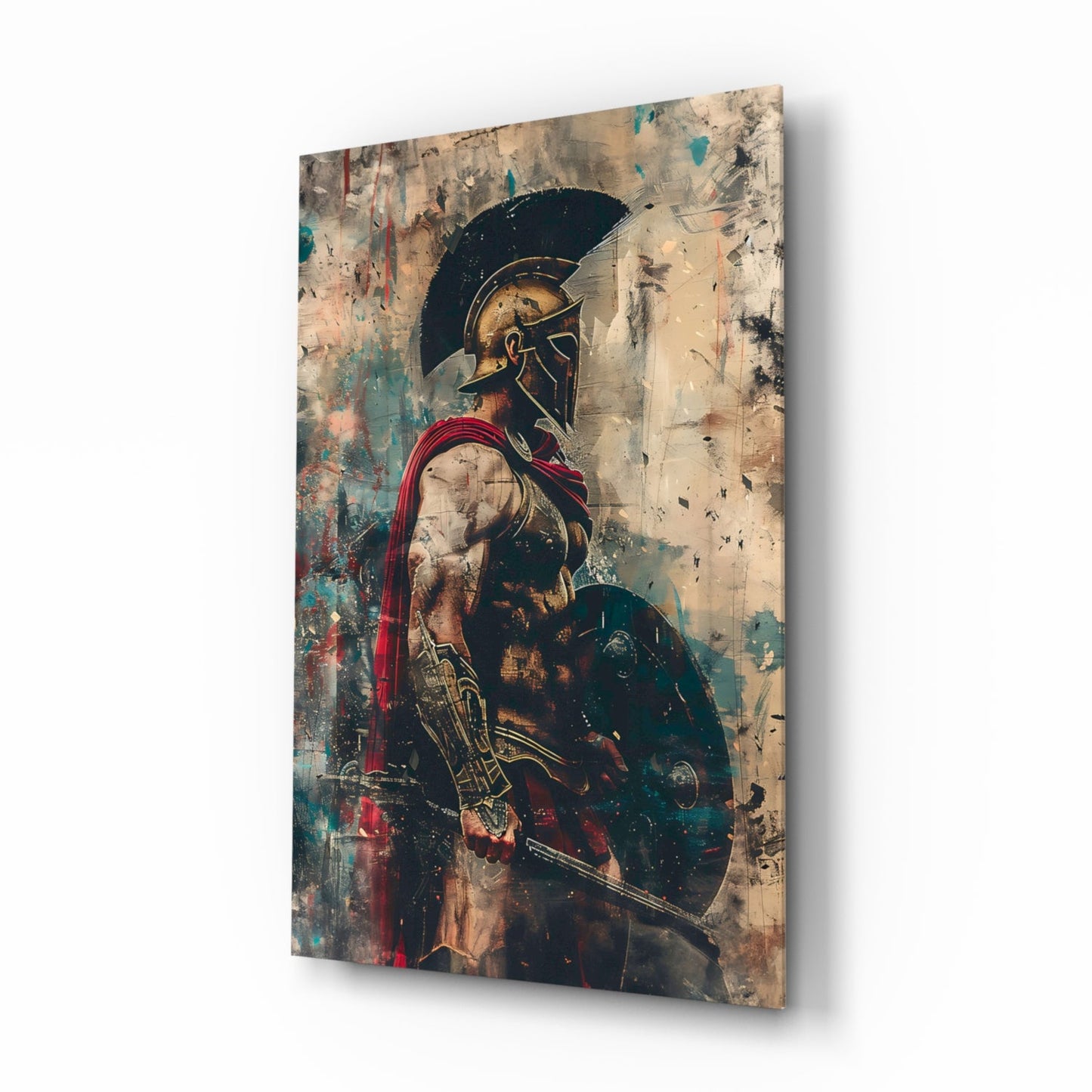 Gladiator Glass Wall Art || Designer Collection
