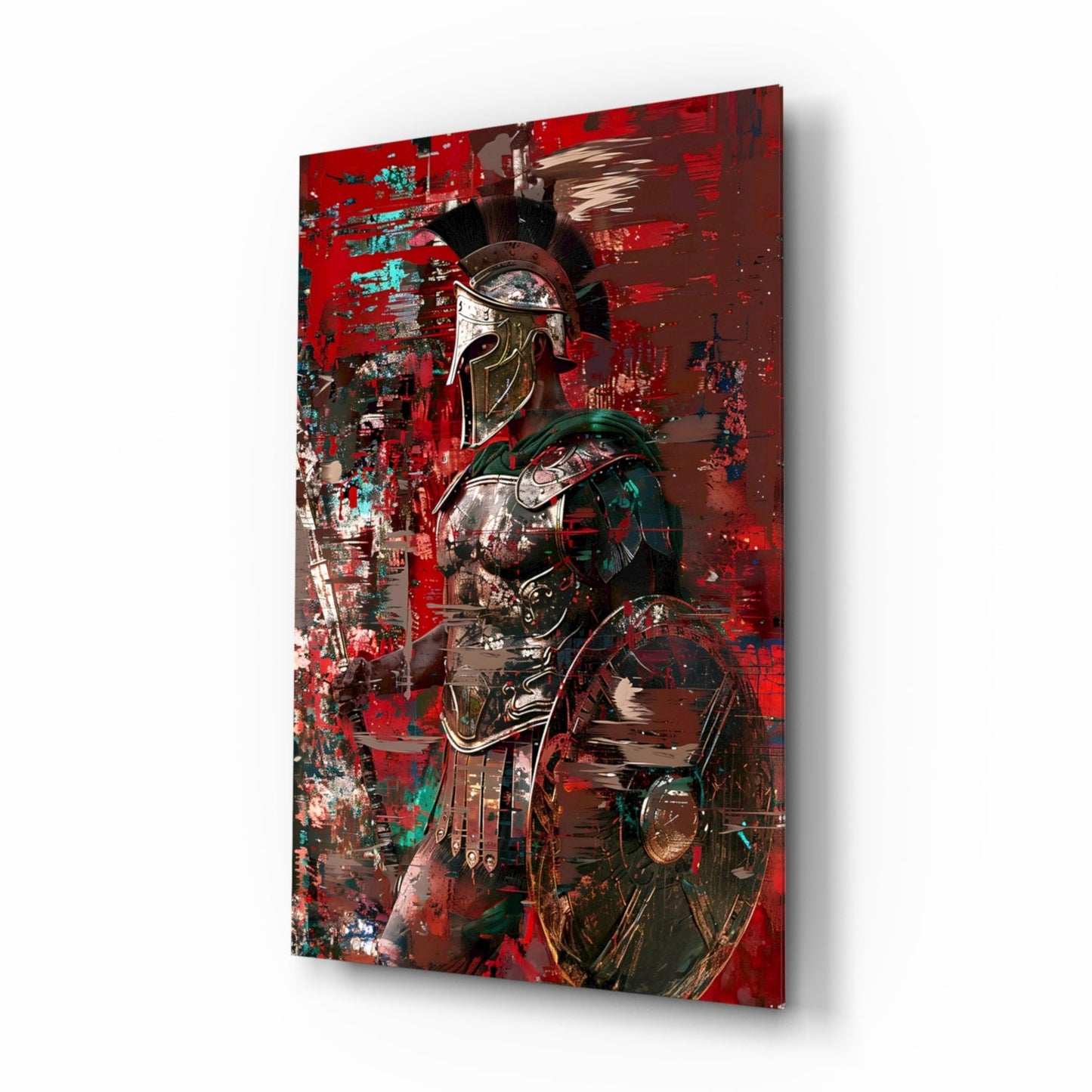 Gladiator Glass Wall Art || Designer Collection