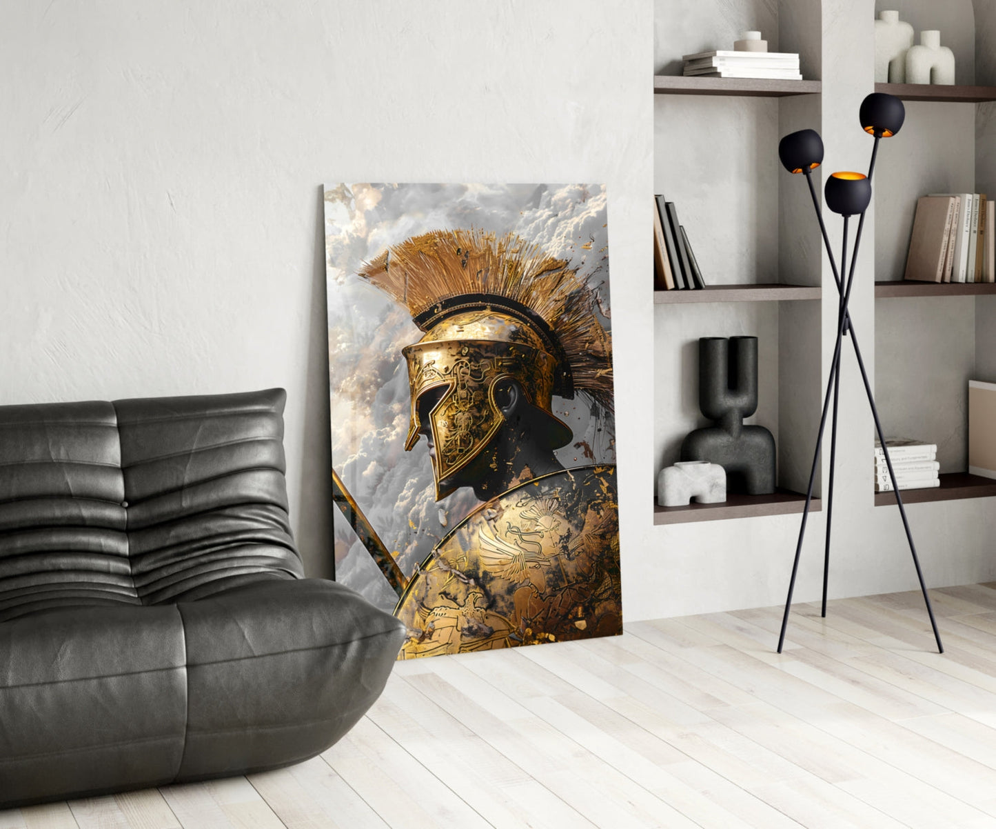 Gladiator Glass Wall Art || Designer Collection