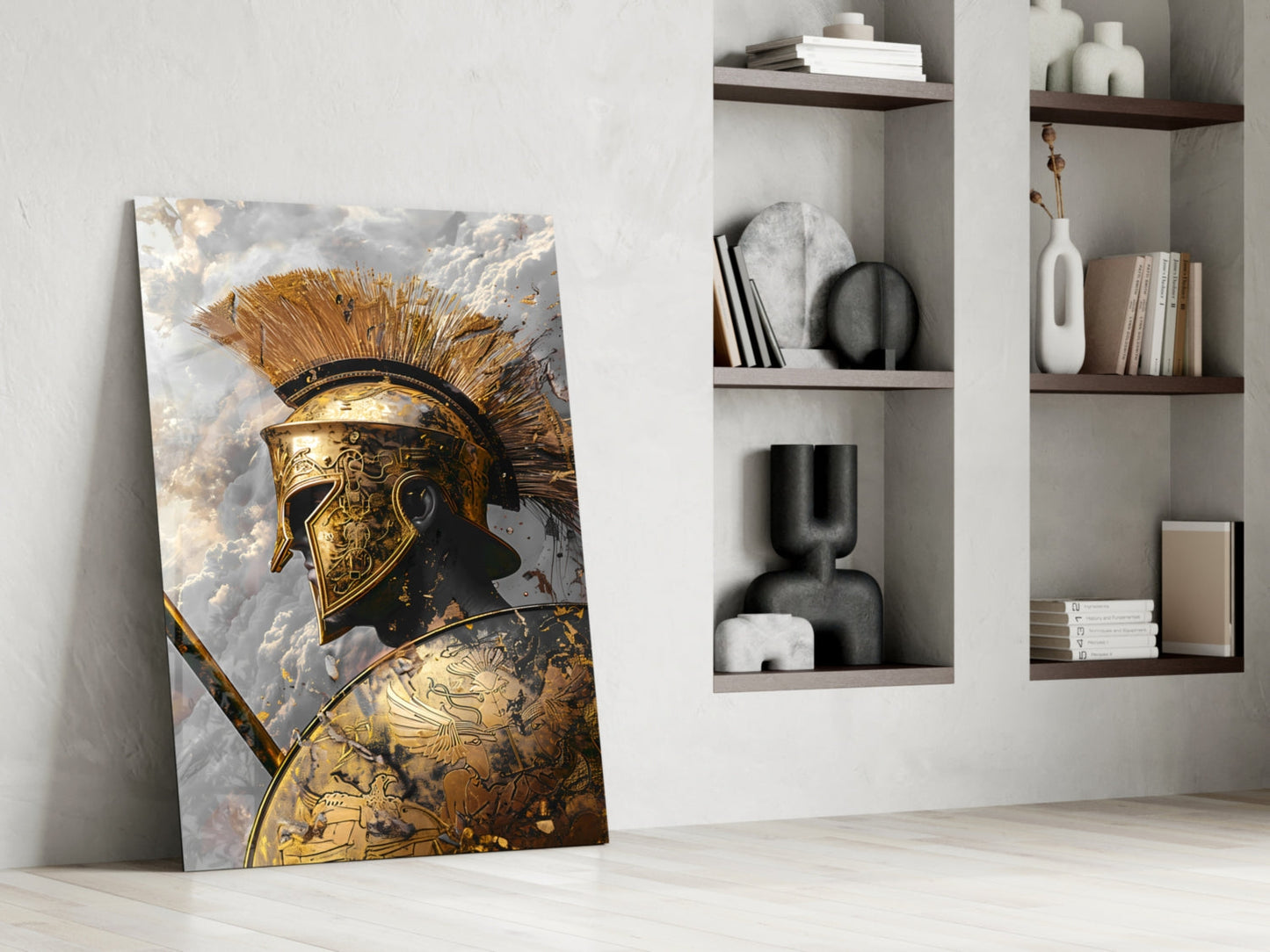 Gladiator Glass Wall Art || Designer Collection