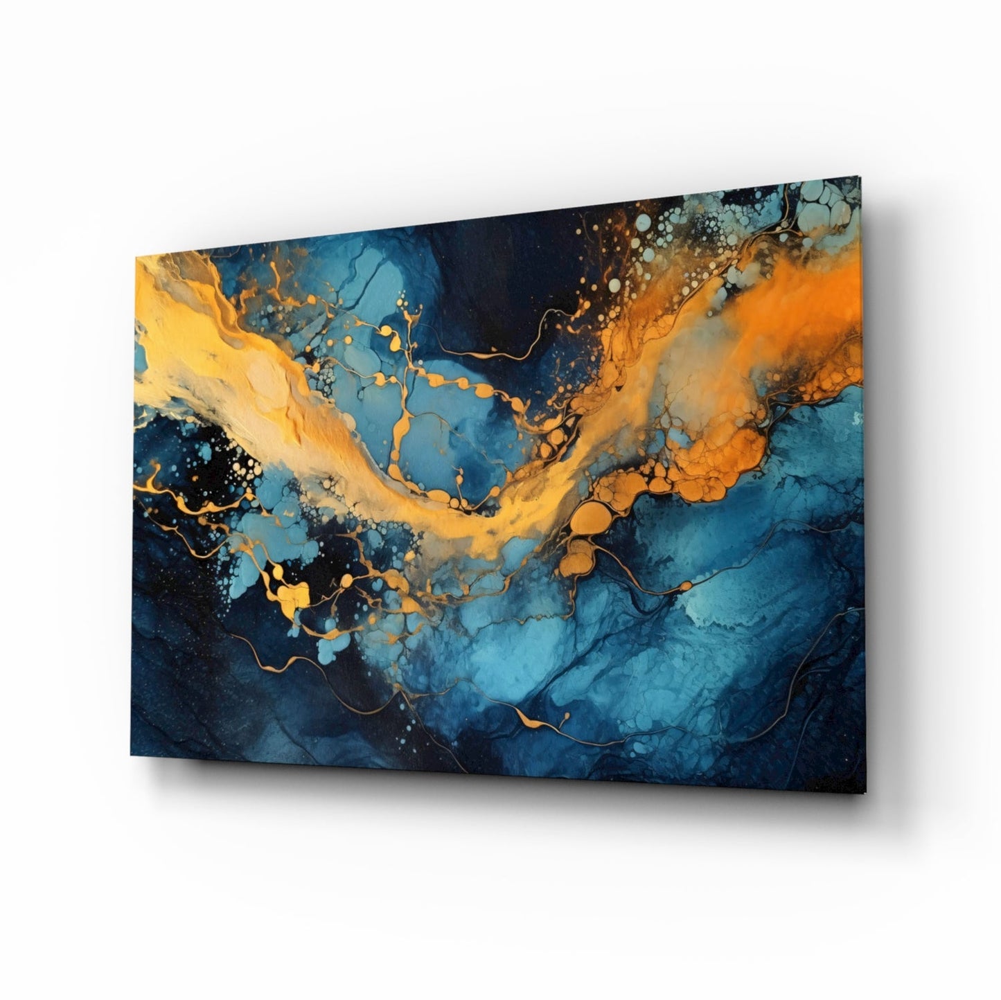 Marble Glass Wall Art || Designer Collection