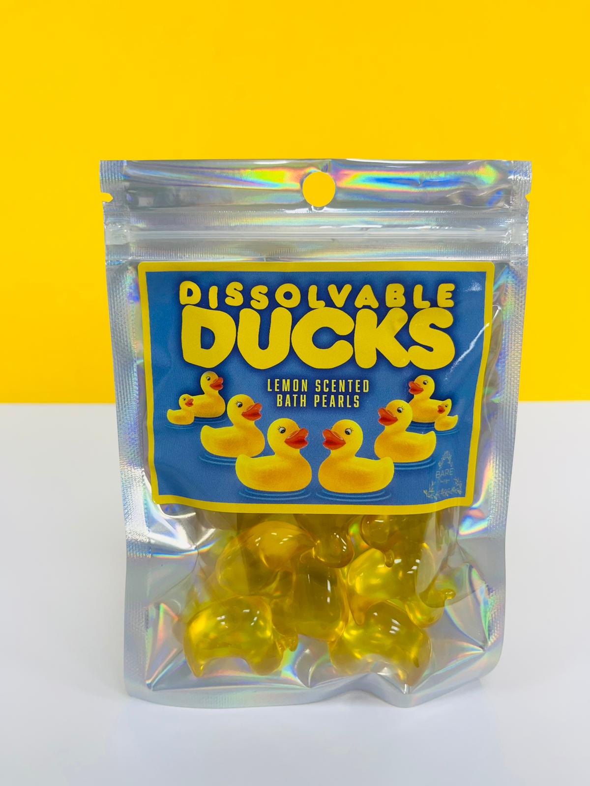 Lemon Duck Bath Pearls-4