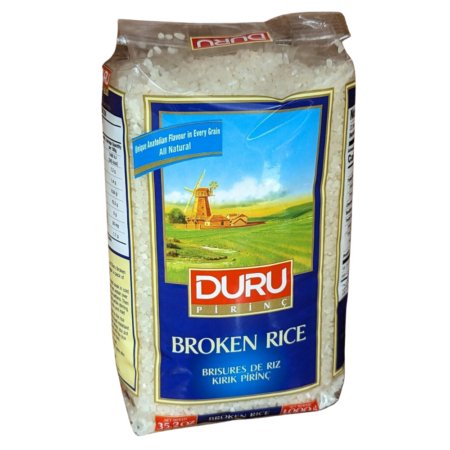 DuruLegumes Broken Turkish Baldo Rice 35.2 Oz – Premium Round Grain