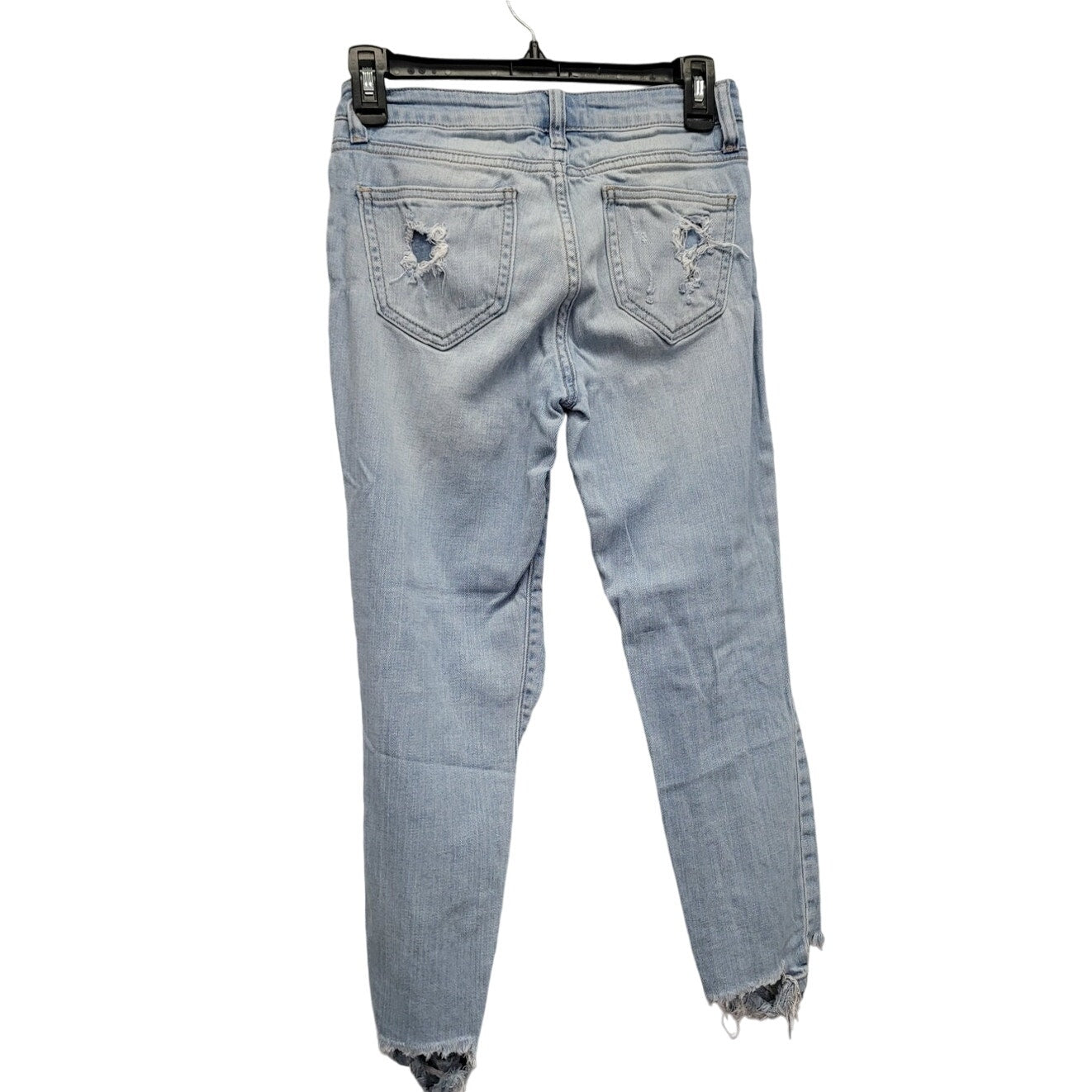 Cello Jeans Womens Size 0 Factory Distressed Factory Faded Denim Jeans