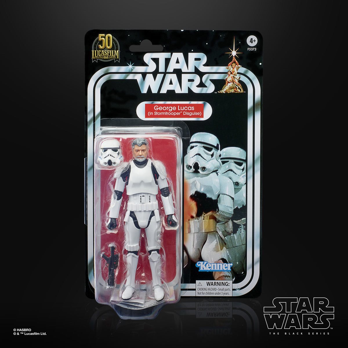 Star Wars The Black Series: George Lucas (in Stormtrooper Disguise) 6" Action Figure