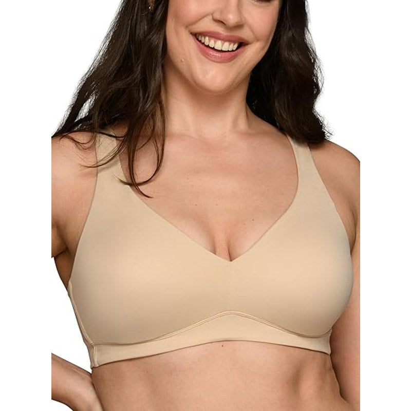 New Vanity Fair Womens 3XL Beauty Back Smoothing Wireless Bra with Light Lift