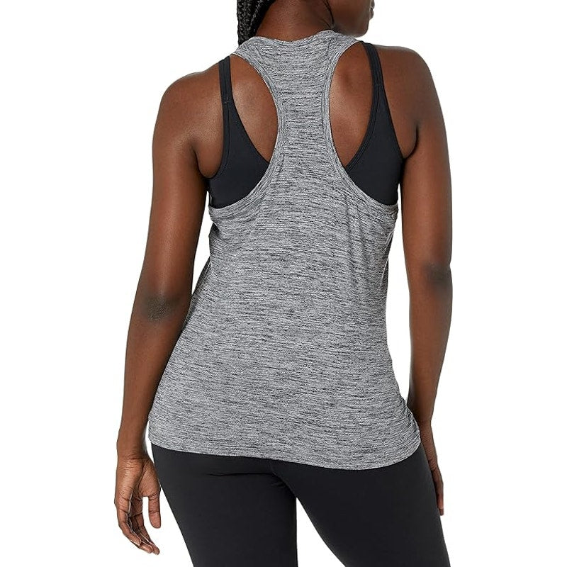 NWT New Amazon Essentials Womens 4X Black Polyester Blend Crew Neck Tank Top