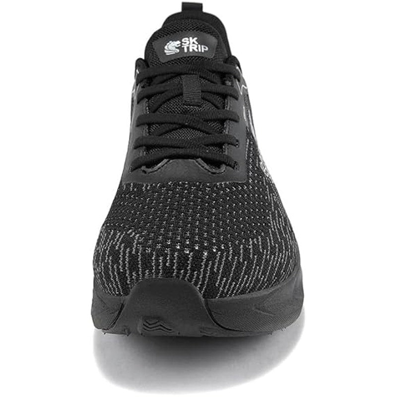 New SK-Trip Men Size 12 Black Mesh Barefoot Wide Toe Box Zero Drop Walking Shoes